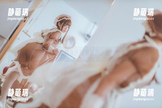coser衣衣：又一波透明女仆图集更新，看的我眼珠快掉了！