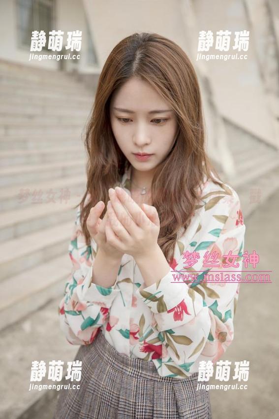 梦丝女神 - 喔，晓晓的黑衣少女图集，戳中了我的小心脏吗？